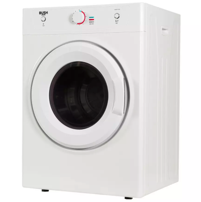 Quiet Mark Bush DHB7VTDW 7KG Vented Tumble Dryer